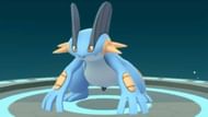 Swampert as it appears in Pokemon GO (Image via Niantic)